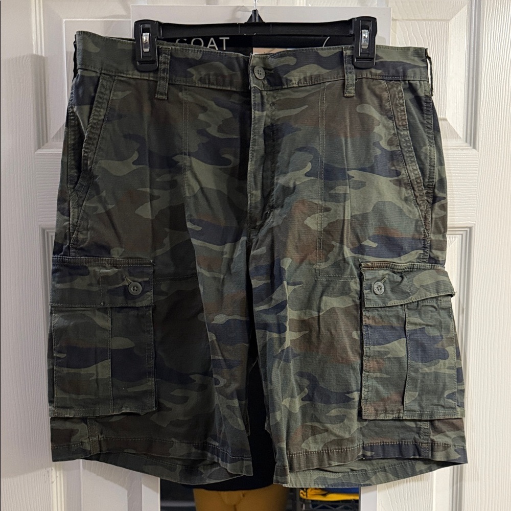 LEE Camouflage Cargo Men Shorts